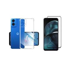 Imagem de Capa Capinha Case + Pelicula vidro 3D para Motorola Moto G45 - KRAMAC