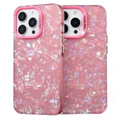 Imagem de GANGANPRO Capa para iPhone 16 Pro Max Sparkly Opal Glitter Case 6,9 polegadas translúcido TPU macio bumper capa protetora para celular mulheres meninas
