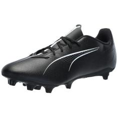 Imagem de PUMA Tênis masculino Ultra 5 Play firme, chuteiras artificiais de futebol, Preto/branco, 41