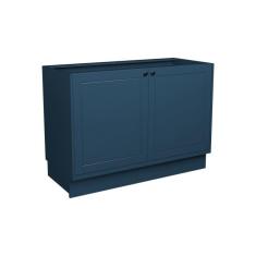 Imagem de Balcão de Cozinha sem Tampo Évora 2 PT Azul Orion 120 cm