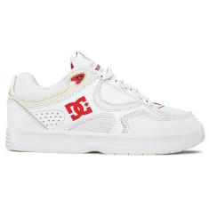 Imagem de Tênis DC Unissex Couro Kalynx Zero IMP | White Red
