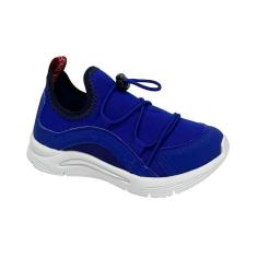 Imagem de Tênis Klin New Sport Mini Calce Fácil 199109 Azul Royal/Vermelho-Unissex