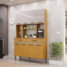 Imagem de Armário De Cozinha 8 Portas 2 Gavetas New Ônix - Chf