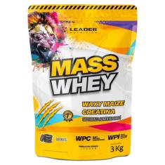Imagem de Hipercalórico Mass Whey 3kg Leader Nutrition-Unissex