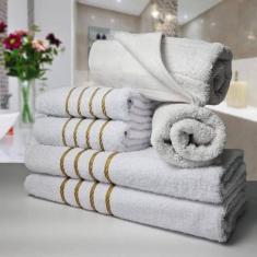 Imagem de Jogo De Toalhas 12pcs 4 Banhos 4 Rosto 4 Tapetes Br+vd