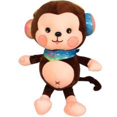 Imagem de Pelucia Macaquinho Squish Pals Colecionavel 50cm Toyng