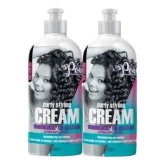 Imagem de Creme Para Pentear Soul Power Curly Styling Cream Modelador De Cachos