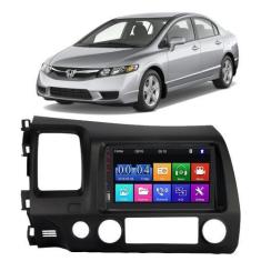 Imagem de Kit Multimídia Mp5 Civic 2007 2008 2009 2010 2011 7 Polegadas Espelham