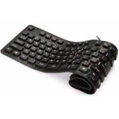 Imagem de Teclado Flexível Silicone Usb Pc Notebook - MJX