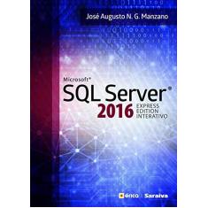 Imagem de Microsoft SQL Server - José Augusto N. G. Manzano - 9788536524504