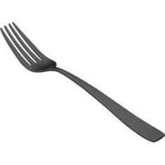 Imagem de CJ 12 GARFOS DE AÇO INOX P/MESA PVD BLACK PISA