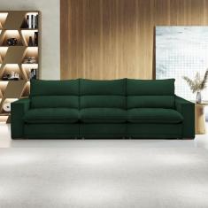 Imagem de Sofá Retrátil e Reclinável Martinho 350cm Verde