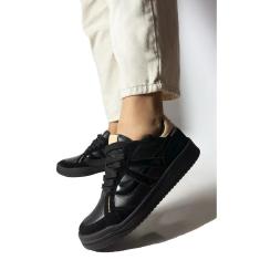 Imagem de Tênis Lumy Preto Moderno Napa Santorine Funcional Feminino-Feminino