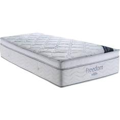 Imagem de Colchão Solteiro de Molas Ensacadas Freedom Ortobom 32x188x88