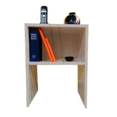 Imagem de Mesa de Cabeceira Simples Trovarelli Madeirado