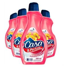 Imagem de Kit 4 Limpador Perfumado Casa E Perfume Sensazione 500ml - Casa&Perfum