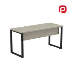 Imagem de Mesa Madeira 1500x600mm M150/60p25tub Nogueira Casablanca/Preto