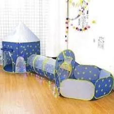 Imagem de Barraca Infantil Toca Túnel Foguete Tent Menina E Menino