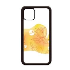 Imagem de Capa com flor de flor de flor de lótus para iPhone 12 Pro Max para Apple Mini Mobile Case