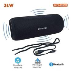 Imagem de Caixa Som Bluetooth Tws Wireless Kd-829 Kaidi 31W Potencia A
