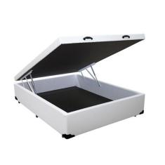 Imagem de Base Box Baú Casal Branco - Magazine Anália