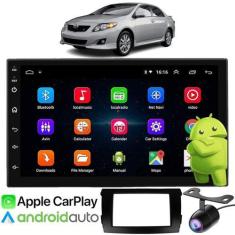 Imagem de Central Multimidia Android Corolla 2008 a 2013 Wifi Gps Bluetooth Usb 