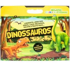 Imagem de Livro - Megapad - Colorir & Atividades: Dinossauros