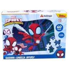 Imagem de Quebra-cabeça com 60 Peças Spidey Xalingo
