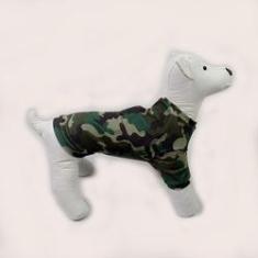Imagem de Camiseta Malha Com Estampa Camuflada Tam 5 - Para Cachorro