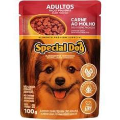 Imagem de Sache Special Dog Adulto Raça Peq. Carne 100g Cx 12 Uni