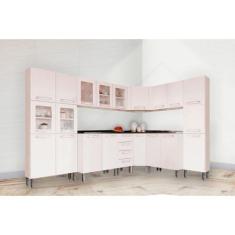 Imagem de Kit De Cozinha Modulada 8 Peças Evidence  (3 Armários + 3 Balcões + 2