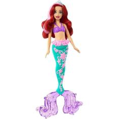 Imagem de Boneca Princesa Ariel Disney Muda De Cor Na Água - Mattel