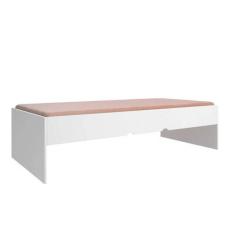 Imagem de Cama Solteiro Infantil Madrid Branco Brilho - ÉdeCasaMóveis - EDECASAM