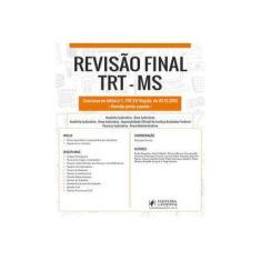 Imagem de Revisão Final. TRF 24ª Região. MS. Dicas Ponto a Ponto do Edital - Henrique Correia - 9788544215081