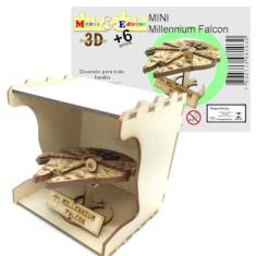 Imagem de Quebra Cabeça 3D MINI NAVE STAR WARS Millennium Falcon
