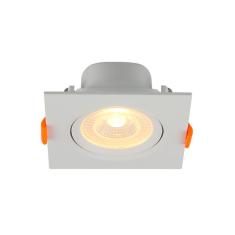 Imagem de Spot de Led Blumenau MR16 Quadrado 6W Bivolt - 3000K - Luz  - 