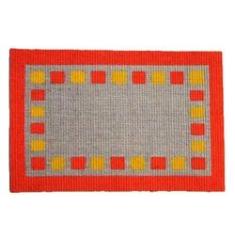 Imagem de Capacho Pintado 40x60 cm Areia 140983 Apaeb