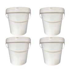 Imagem de Pote Plastico Para Guardar Whey 3.6L - 4 Pçs - Nastripack