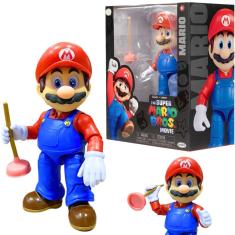 Imagem de Boneco Articulado Mario Desentupidor Super Mario Sunny 4264