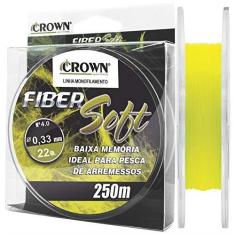 Imagem de Linha Crown Fiber Soft  0,33mm - 22 lbs 250m