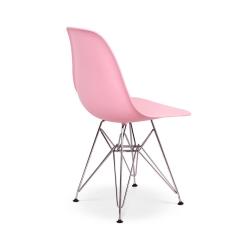 Imagem de Conjunto 04 Cadeiras Charles Eames Eiffel Base Metal Design - 