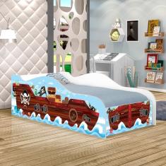 Imagem de Cama Piratinhas Joy Marrom Solteiro