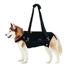 Imagem de Peitoral de suporte para cães 5 em 1 – suporte de levantamento de corpo inteiro com alça acolchoada – Ótimo para mobilidade de animais de estimação, quadril e articulações, suporte para as costas e
