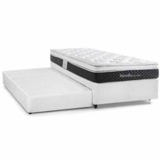 Imagem de Bicama De Solteiro Com Cama Auxiliar Herval Marselha, 57X88x188 Cm