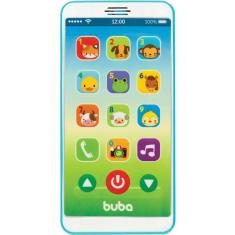 Imagem de Brinquedo Musical Baby Phone Azul Buba 6841