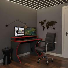 Imagem de cadeira de escritório secretária giratória copenhague preta