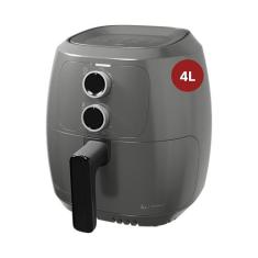 Imagem de WAP Fritadeira Elétrica Air Fryer FAMILY WAFF2-C 4 Litros, Cinza, Revestimento Antiaderente, 1500W 127V