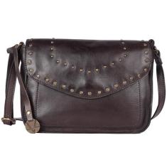 Imagem de Bolsa tiracolo estilo boho de couro italiano genuíno - elegante, durável e perfeita para uso diário para mulheres, Marrom, Medium