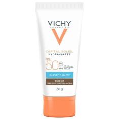 Imagem de Protetor Solar Facial Com Cor Vichy Hydra-Matte Fps50