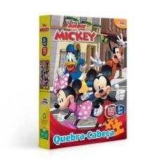 Imagem de Quebra-cabeça Mickey Disney Junior 100 Peças Toyster - 8001